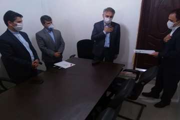 تکریم و معارفه رئیس شبکه دامپزشکی طرقبه شاندیز